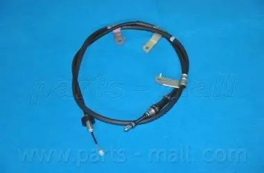 Трос ручного тормаза левый PARTS-MALL PTA-883