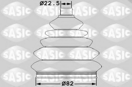 Комплект пильника приводного валу SASIC 1904045