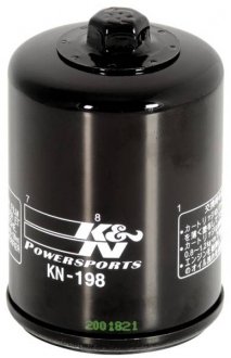 Фільтр оливи K&N Filters KN-198 (фото 1)