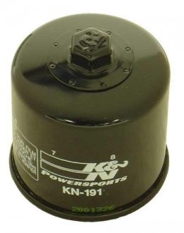 Масляний фільтр MOTO K&N Filters KN-191 (фото 1)