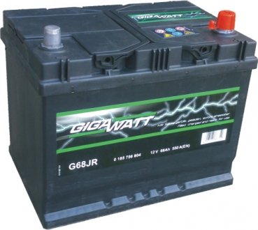 Акумулятор 6 CT-68-R GIGAWATT 0185756804 (фото 1)