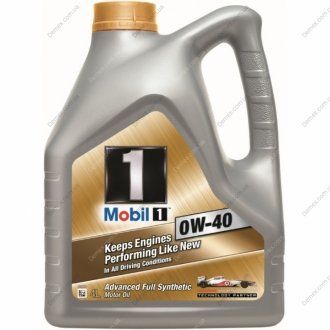 Моторное масло 1 0W40 4л MOBIL 0W40 M1 4L (фото 1)