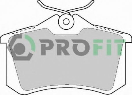 Колодки тормозные дисковые PROFIT 5000-1083