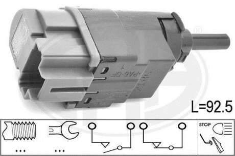 Датчик включения фонарей заднего хода ERA 330936