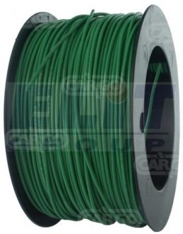 Одножильный кабель зеленый CARGO 190988