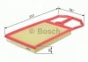 Фільтр повітряний BOSCH F 026 400 148 (фото 1)