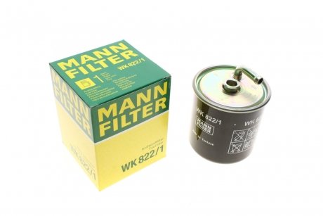 Топливный фильтр MANN (Манн) WK 822/1 (фото 1)