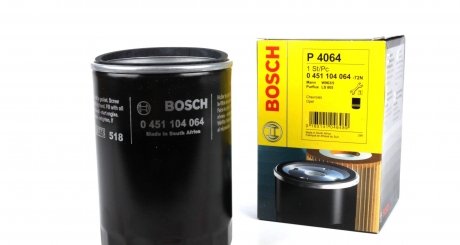Фільтр оливний BOSCH 0 451 104 064 (фото 1)