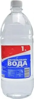 Вода дистиллированная 1л AD VODA 1L (фото 1)