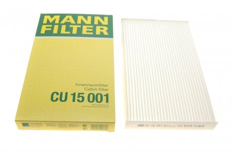 Фільтр салону MANN-FILTER MANN (Манн) CU 15001