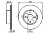 Диск тормозной BOSCH 0 986 479 B26 (фото 1)