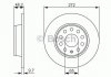 Диск тормозной BOSCH 0 986 479 C20 (фото 1)