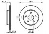 Диск тормозной BOSCH 0 986 479 B80 (фото 1)