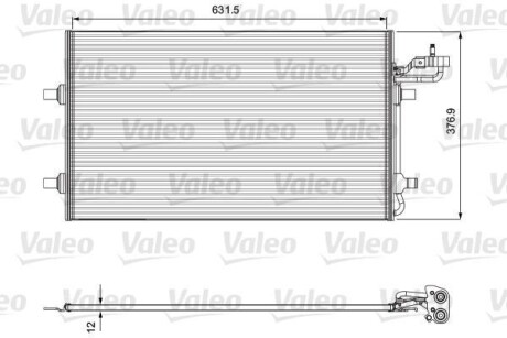 Деталь кондиционера VALEO 814323