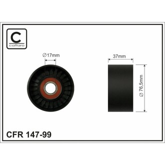 Ролик натяжний CAFFARO 147-99