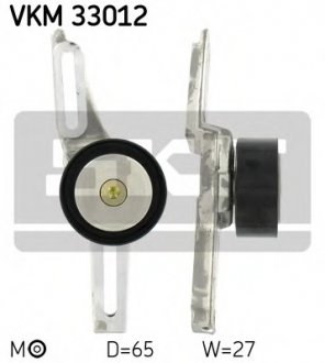 Натяжний ролик, поліклиновий ремінь VKM 33012 SKF VKM33012