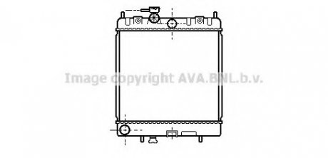 Радіатор охолодження AVA DN 2130