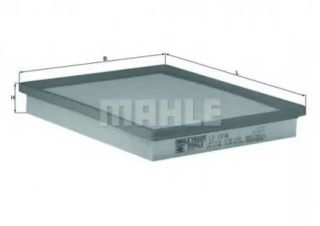 Воздушный фильтр KNECHT MAHLE\KNECHT LX1816