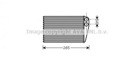 Радиатор отопления AVA RTA 6354 (фото 1)