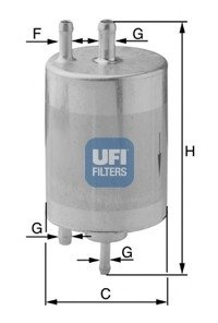 Топливный фильтр UFI 31.834.00 (фото 1)