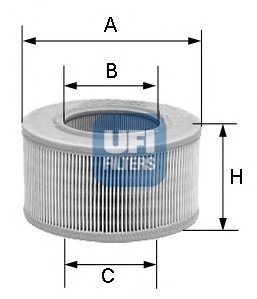 Воздушный фильтр UFI 30.871.00