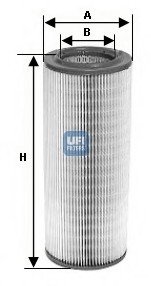 Воздушный фильтр UFI 27.603.00 (фото 1)