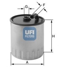 Топливный фильтр UFI 24.429.00