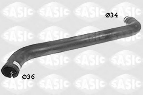 Шланг радиатора SASIC SWH6608 (фото 1)