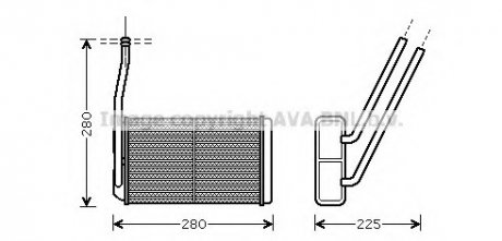 Радиатор отопления AVA AU 6177 (фото 1)