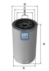 Масляный фильтр UFI 23.256.00