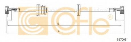 Трос спідометра COFLE S27003