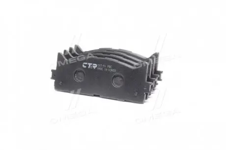 Фото запчастини Колодки гальм TOYOTA CAMRY передн. CTR CKT-51 Колодки гальм TOYOTA CAMRY передн. CTR CKT-51