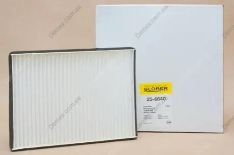 Фільтр салону GLOBER 25-6640