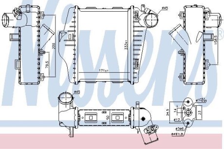 Інтеркулер NISSENS 96177