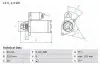 Стартер BOSCH 0986024200 (фото 1)