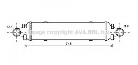 Интеркулер AVA MSA 4593