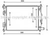 Радіатор AVA HYA 2276 (фото 1)