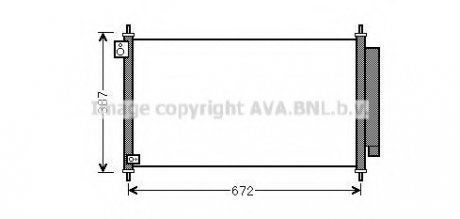 Радиатор AVA HD 5276D