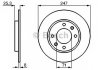 Диск тормозной BOSCH 0 986 479 B35 (фото 1)