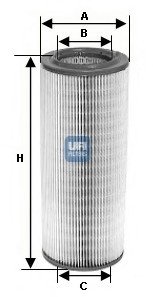 Воздушный фильтр UFI 27.710.00 (фото 1)
