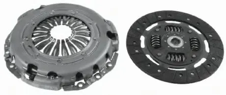 Фото запчасти 1 - комплект сцепления SACHS 3000951380 Комплект сцепления SACHS 3000951380 (фото 1)