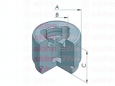 Поршень AUTOFREN D0 25411 (фото 1)