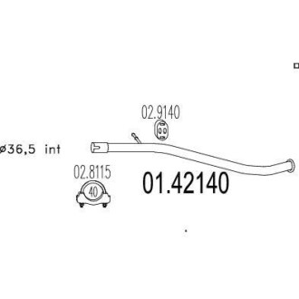 Ремонтная MTS 01.42140