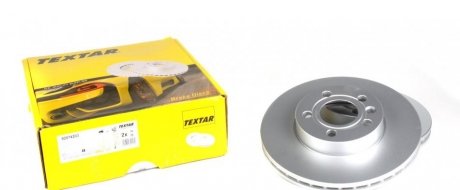 Диск гальмівний (передній) VW Sharan 96-10 (288x25) PRO TEXTAR 92074203 (фото 1)