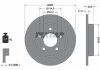 Гальмівний диск (TMD) TEXTAR 92130500 (фото 2)