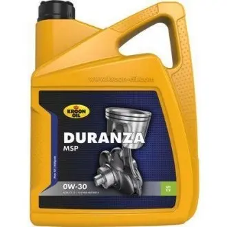 Масло моторное Duranza MSP 0W-30 (5 л) KROON OIL 32383 (фото 1)