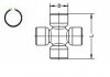 Крестовина GKN GKN/LOEBRO U741 (фото 1)