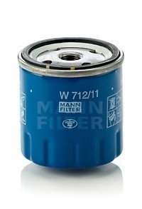 Масляний фільтр W712/11 MANN (Манн) W 712/11 (фото 1)