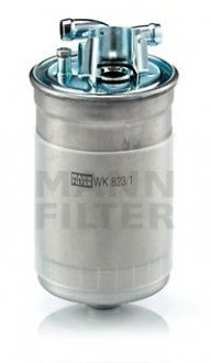 Топливный фильтр MANN (Манн) WK 823/1 (фото 1)