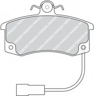 Гальмівні колодки FERODO FDB1325